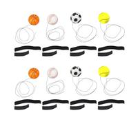 Wiffe Ensemble de Jouets de Tennis pour Chiens, Football, pour Chiots, Jouet de Lancer pour Chiens d ' intérieur, mâcheur agressif, entraîneur de Poignet, Chien Gonflable