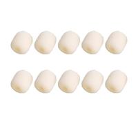 Wiffe Housses de Protection en Mousse pour Microphones, 10 pièces, Filtre Pare-Brise, Dispositif de scène en Mousse, intérieur et extérieur pour Housses de