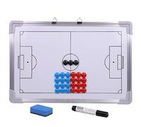 Wiffe Jeux de société Tactiques, démonstration de Plan, Tableau Tactique effaçable, Planches d ' entraînement Double Face, Presse-papiers de stratégie, Tactiques de Football