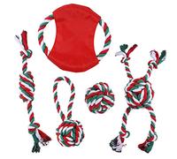 Wiffe Jouet Indestructible pour Chien pour mâcheurs agressifs, B | Corps en corde pour la dentition du chiot, jouets interactifs de tir à la corde pour les mâcheurs