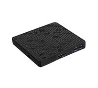 Wiffe Lecteur VCD Externe pour graveur avec câble | Lecteur de CD externe TF Hub avec double câble de données USB3.0 pour ordinateur de bureau