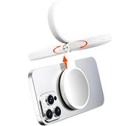 Wiffe Lumière de téléphone à température de Couleur modifiable, White | Structure d ' appendice attrayante en métal avec abat-jour sans couture pour un attrayant sur les