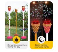 Wiffe Machine de Production de Bulles sûre avec Effets de, Red | Le ventilateur automatique crée des sons pour les activités de plein air et le plaisir en famille lors des