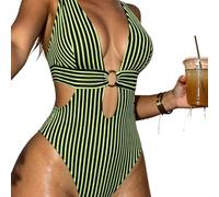 Wiffe Maillots de bain élégants aux couleurs lisses | Tissu respirant résistant au chlore, sec pour la natation et les bains de soleil, idéal pour les vacances