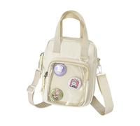 Wiffe messager à sangle unique inspiré du dessin animé tendance à bandoulière en nylon léger de capacité pour adolescents et adultes Thème animé décontracté