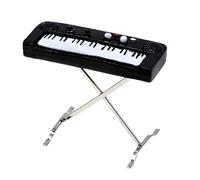 Wiffe Modèle de Clavier électrique Miniature pour Maison de poupée avec Un Aspect réaliste, Parfait pour Les, Jeu de Simulation, Accessoires de Maison de collectionneurs de poupées