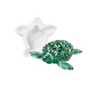 Wiffe Moule de Moulage de de mer réutilisable, Corps en Silicone Souple avec progrès de Remplissage Visible pour Les pièces d ' Art en Cire époxy, Poudre de Perles, pétales de Pierre, créations de en