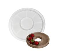 Wiffe Moule en Silicone créatif Bricolage, moules à Vaisselle, Stripe | Uniques, Ronds En Époxy