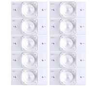 Wiffe Perles de Lampe LED, réparation Efficace du rétroéclairage, avec Perles de Lampe 3V 6V LG6V en Option pour téléviseurs 32-65 Pouces, 20/10 pièces