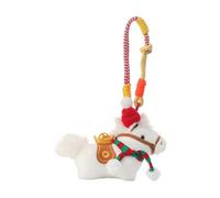 Wiffe Porte-clés en forme de cheval en peluche, breloque douce | Porte-clés en peluche cheval en peluche, breloque douce pour à, joli porte-clés en forme d ' animal,