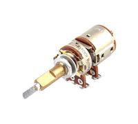 Wiffe Potentiomètre de Type 16 Comprenant Un commutateur à Double Arbre offrant Une résistance A50K B50K pour Le réglage des Instruments électroniques Potentiomètre à Double Arbre