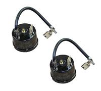 Wiffe Protecteur de Surcharge Thermique pour réfrigérateur, pièce de Rechange pour compresseur 1 / 2HP / 1 / 3HP / 1 / 4HP / 1 / 5HP / 1 / 6HP, 2 pièces/Ensemble