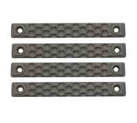 Wiffe Protecteurs de Rails en Nylon à Profil Bas 4, B 12cm Green | Housse de protection des mains en Nylon antidérapante pour un contrôle amélioré, protecteurs de Rails en Nylon à