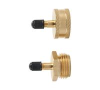 Wiffe Raccord général de pièces de Structure d ' Eau de Connexion d ' air en Laiton de 3/4 Pouces pour Le Drainage de Conduite d ' Eau de Camping et la Porte de vidange en Laiton antigel Journeyer