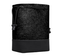 Wiffe Sac pour objectif d'appareil photo avec tissu résistant à l'eau, Noir | Rembourrage de protection épais avec détails en cuir Oxford pour appareil photo reflex numérique et équipement sans miroir en