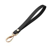 Wiffe Sangles de poignet avec serrure dorée pour porte-monnaie | Lanière de poignet en cuir, sangles de remplacement pour portefeuille, pochettes, pochettes, Badge d ' identité de