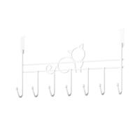 Wiffe Solution de rangement suspendue sans perçage, avec charme, jolis modèles de chats, accessoire Portable pour usage domestique, cintre arrière de porte