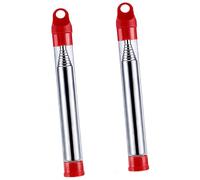 Wiffe Souffleur de feu extérieur polyvalent pour feux de camp, Red | Souffleur de cheminée professionnel avec poignée ergonomique et tube cracheur de feu pour une gestion sûre des