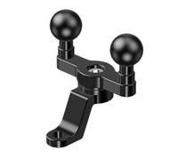 Wiffe Support de base pour fourche avant de moto 25 mm | Support de téléphone sécurisé sur plusieurs marques de vélo, accessoires de téléphone pour caméra de sport pour différents
