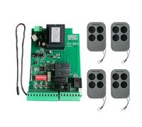 Wiffe Tableau de Commande 110V / 220V, Comprenant des bornes de Commande à Bouton Unique, Connexion et réglage pour Dispositif de Porte coulissante, Code Roulant