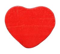 Wiffe Tapis à lèvres en Forme de cœur, paillasson décoratif antidérapant pour la Saint-Valentin, pour Salon, canapé, Salle de Bains, décoration de Maison, entrée