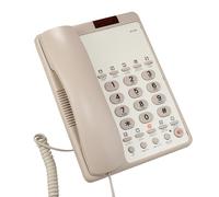 Wiffe Téléphone Fixe B188B à Gros Boutons, Prise en des appels Mains Libres et numérotation Rapide pour Bureau et hôtel, Fonction de d ' Appel Multifonction