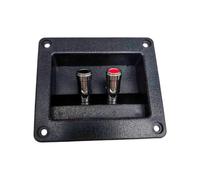 Wiffe Terminal Cup 2 bornes de fixation encastrées Argenté | Connecteur en métal pour réparation d'armoire et service de câblage