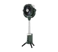 Wiffe Ventilateur de de camping avec hauteur réglable, batterie 20 000 mAh, crochet oscillant à distance, brumisateur, ventilateur avec lumière LED, tente extérieure avec crochet à distance