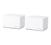 WiFi 6 Mesh AX3000Mbps Bi-bande- MERCUSYS Halo H80X (2-Pack) - Couverture jusqu'à 460 m² - Canaux 160 MHz - 3 Ports Gigabit