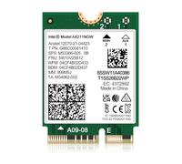 WiFi 6E Wireless Card AX211 NGW. Only Support CNVio2 Protocol and 12/13th Generation CPU, Bluetooth 5.3, Tri-Band 5400Mbps, Network Adapter for Laptop Support Windows 10/11 (64bit),Linux.