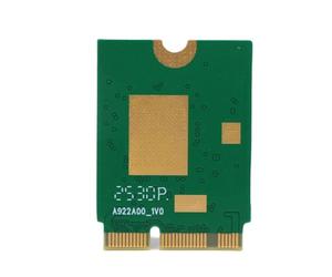 WiFi 7 IEEE Wireless Card M.2 6338Mbps, Tri Band 6GHz 5GHz 2.4GHz Bluetooth 5.4 Desktop PC Wireless Network Adapter 802.11be EHT Compatible with Window 10 11 64 Bit