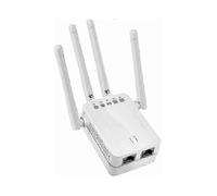 WiFi Amplifier Repeater with Ethernet Port - Up to 120 Coverage WiFi Extender for All Internet Boxes 25-2