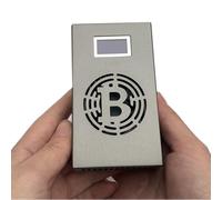 WiFi Bitcoin Miner BTC Miner Solo Miner LV06 Hashrate 500gh/s avec Alimentation Domestique Micro Machine d'extraction de Crypto-Monnaie silencieuse