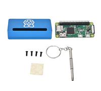 WiFi Bluetooth GPIO en-tête Zero WH Développement Motherboard Aluminium Sheld Strong Connection Interface multimédia Interface pour Les Amateurs de Bricolage (Blau)