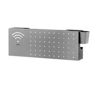 WiFi Box Hider Multifunctional Wall Mount Carbon Steel Organizer for Electronics Network Outlet Guards Internet Router Storage for Living Room