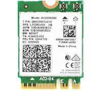 WiFi Card AX200 AX200NGW,9260 AC 9260NGW Upgrade Network Card Wi-FI 6 WiFi Module 2 x 2 MU-MIMO Wireless Card with BT 5.0 Support Windows 10 64bit Gigabit M.2/NGFF