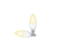 WIFI CCT - E14 - 71297-02 Ampoule Connectée Wifi, LED Dimmable E14, 2.4GHz Lumière Blanche - Lot de 2