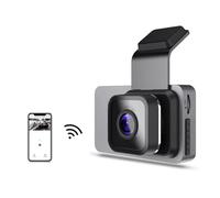 WiFi dashcam Auto Starlicht Night Sight Dashcam Auto Back 1080P / 480P, Lean Micro-réglable, Surveillance 24h / 24, Enregistrement en Boucle, Auto de la caméra de Tableau de Bord Facile à Porter
