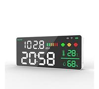 WiFi Decibel Meter 4in1 Température Humidité Decibel Test Réveil 11 pouces LED Affichage Couleur Liaison Intelligente APP Contrôle Bruit Decibel Meter