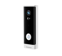 WiFi Doorbell Camera 1080P HD Battery Video Door Bell Smart Home Night View Security Protect APP Control Alexa Google(Option6,UK Plug)