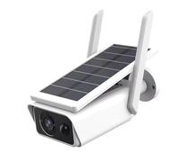 Wifi HD Caméra 1080P 2MP rechargeable sans fil avec panneau solaire nuit Vision App Control Smartphone IP66 Motion Detector for Indoor