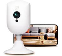 Wifi Indoor Surveillance Camera, 4mp Animal Camera For Home, Human/Sound/Motion Alarm, Security Camera With App, Night Vision, Baby Monitor With Camera