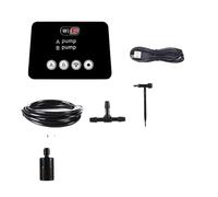 WiFi intelligent Double pompe contrôleur d'irrigation usine vanne réglable automatique système d'égouttement Kit téléphone portable minuterie d'arrosage dispositif(10 m 15 drops set)