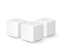 WiFi Mesh WiFi 6 Bi-Bande AX1500Mbps - MERCUSYS Halo H60X(3-pack) - Couverture Jusqu'à 550 m² - 3 Ports Gigabit - Contrôle Parental