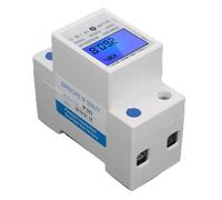 WiFi Monophasé Compteur KWh Électrique 5-80A Ddm15Sd Rétroéclairage LCD Affichage Numérique Monophasé Électronique Compteur d'énergie kWh 9X7X4, #928, numérique