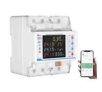 WiFi Smart Circuit Breaker Automatic Reclosure Protector 3P4W Power Meter Three Phase Reclosure Switch Electricity Metering