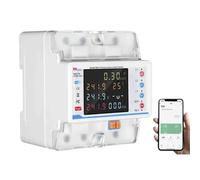 WiFi Smart Circuit Breaker Automatic Reclosure Protector 3P4W Power Meter Three Phase Reclosure Switch Electricity Metering