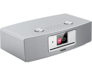 WiFi-Smart-Radio avec Dab+ Kenwood CR-ST700SCD-S, Radio Internet, CD, USB, Bluetooth, écran TFT Couleur, Service de Streaming, télécommande Incluse Couleur : Argent