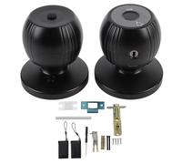 WiFi Smart Ringer Empreinte Bouton de porte, Biométrique Entrée sans clé Lock 5 en 1 Méthodes de déverrouillage Card de la carte de mot de passe TUya App compatible pour le bureau (Black)