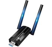 WiFi Stick for PC, AC1300Mbps Dual Band USB WiFi Card 5GHz 2.4GHz USB Flash Drive, WiFi Dongle WiFi Adapter Compatible with Windows 7/8/10/11/Vista/XP/Mac OS/Linux